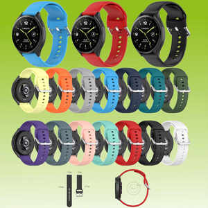 Fr Xiaomi Watch 2 hochwertiges Silikon Solid Color Metallschnalle Band Gre L