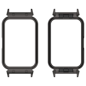 F�r Samsung Galaxy Fit 3 Metallrahmen Schutz Geh�use H�lle Schwarz