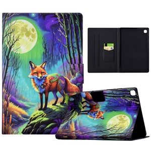 Fr Samsung Galaxy Tab S6 Lite 2022 / 2024 Kunstleder Tasche Motiv 2