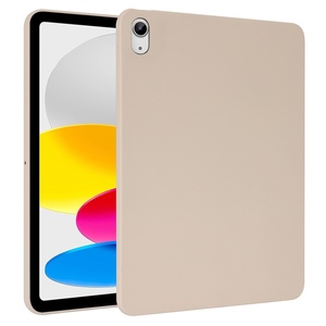 F�r Apple iPad 10.9 10. Gen 2022 TPU Silikon H�lle Ultra d�nn Wei�