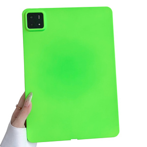 Fr Xiaomi Pad 6S Pro 12.4 Zoll TPU Silikon Hlle ultra dnn Hellgrn