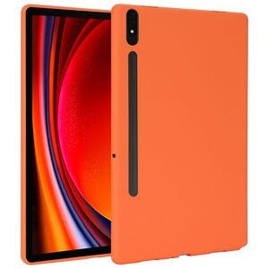 Fr Samsung Galaxy Tab S10 Plus FE / S9 Plus FE Silikon Hlle Orange