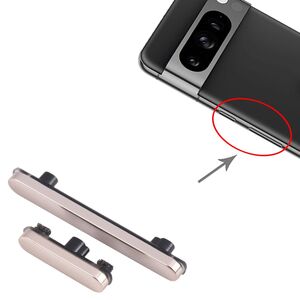 Fr Google Pixel 8 Pro Power und Lautstrke Tasten Button Ersatzteil Gold