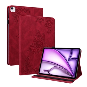 Fr Apple iPad Air 11 2024 / 11 Pro 2022 / Air 4 / 5 Motiv Tasche Rot