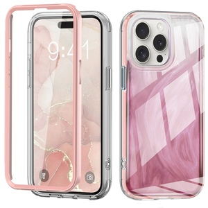 F�r verschiedene Handy Modelle Feder Design Bumper Hybrid TPU PC Schutz H�lle