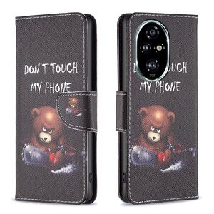 F�r Honor 200 Pro Kunst-Leder Schutz Tasche H�lle Book Etuis Motiv