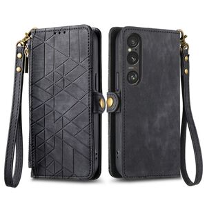 F�r Sony Xperia 10 VI 6. Gen Kunst Leder Book Tasche Schutz H�lle Case