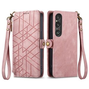 F�r Sony Xperia 10 VI 6. Gen Kunst Leder Book Tasche Schutz H�lle Case
