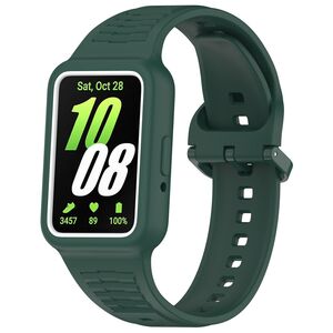 F�r Samsung Galaxy Fit 3 Silikon Armband mit integriertem Geh�use Ersatz Arm Band
