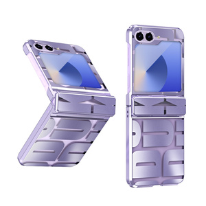 F�r Samsung Galaxy Z Flip7 FE / Flip6 Electroplating Schutz H�lle Case