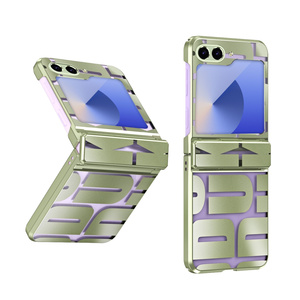 F�r Samsung Galaxy Z Flip7 FE / Flip6 Electroplating Schutz H�lle Case