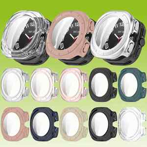 F�r Samsung Galaxy Watch Ultra 47mm Kunststoff Smart Watch H�lle + H9 Schutz Hartglas