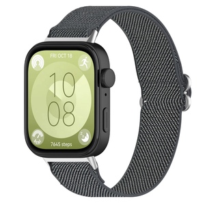 F�r Huawei Watch Fit 4 / 4 Pro / 3 Elastisches Sport Nylon Armband M1