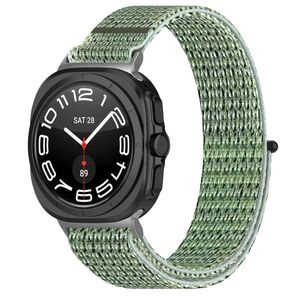 F�r Samsung Galaxy Watch Ultra 47mm Nylon Klettverschluss Arm Band M2