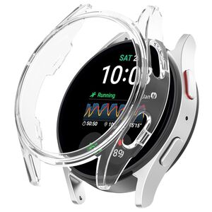F�r Samsung Galaxy Watch 7 40mm Kunststoff Geh�use H�lle Transparent