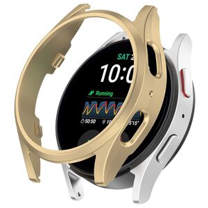 F�r Samsung Galaxy Watch 7 40mm Kunststoff PC Geh�use H�lle Case Gold