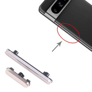 Fr Google Pixel 8 Pro Power und Lautstrke Tasten Button Ersatzteil Gold