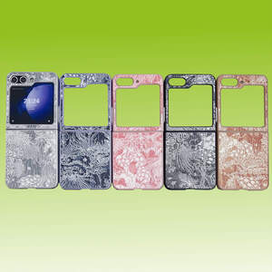 F�r Samsung Galaxy Z Flip7 FE / Flip6 5G Stick Design Kunststoff Schutz H�lle