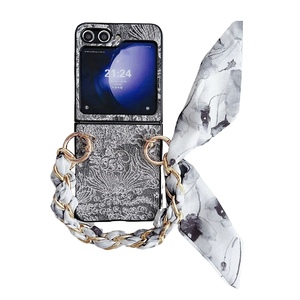 F�r Samsung Galaxy Z Flip7 FE / Flip6 5G Stick H�lle Armband Schwarz