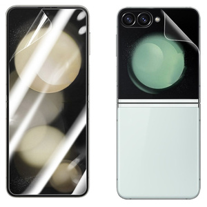 F�r Samsung Galaxy Z Flip7 FE / Flip6 5G 2 in 1 Protector Hydrogel