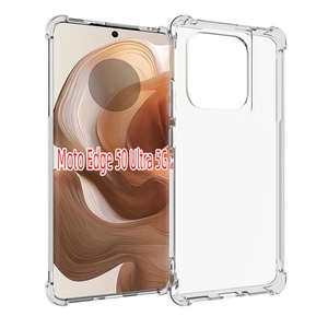 F�r Motorola Edge 50 Ultra Schock TPU Schutz H�lle Case Transparent