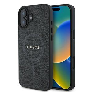 GUESS Apple iPhone 16 Plus Hardcase 4G Ring Classic Logo MagSafe