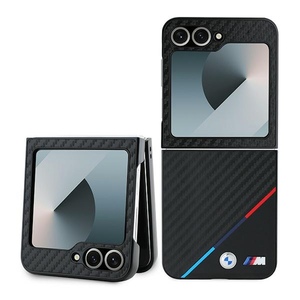 BMW Samsung Galaxy Z Flip7 FE / Flip6 5G Hardcase Carbon Tricolor