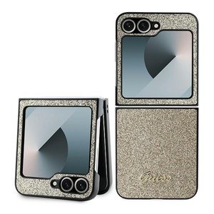 GUESS Samsung Galaxy Z Flip7 FE / Flip6 5G H�lle 4G Glitzerschrift