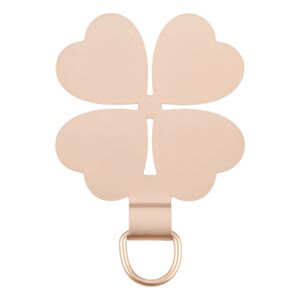 F�r Smartphones Vierbl�ttriger Metall Lanyard Befestigungsring Gold