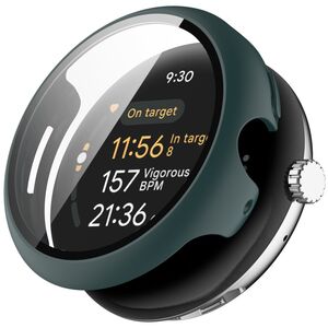 Fr Google Pixel Watch 3 41mm / 2 / 1 PC Hlle + H9 Hart Glas Grn