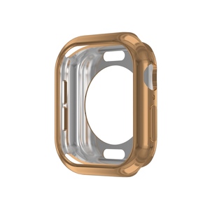Fr Apple Watch Series 11 10 46 / 42 mm TPU Schutz Hlle Gehuse Rundloch Design