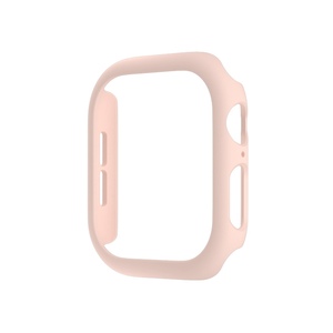 Fr Apple Watch Series 11 / 10 46mm Kunststoff Hlle Gehuse Rosa