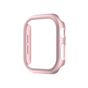 Fr Apple Watch Series 11 / 10 42mm Kunststoff Hlle Gehuse Rose Gold