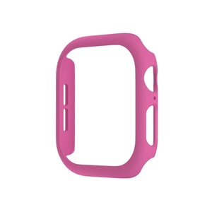 Fr Apple Watch Series 11 / 10 42mm Kunststoff Hlle Gehuse Pink
