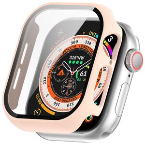 Fr Apple Watch Series 11 10 46 / 42mm Kunststoff Hlle + Schutz 9H Hart Glas