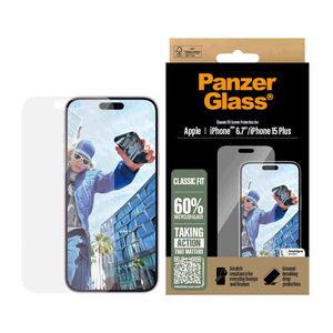 PanzerGlass f�r Apple iPhone 16 Plus Screen Protector Classic Fit