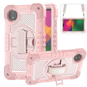 Fr Xiaomi Redmi Pad SE 8.7 360 Grad Rotation Hybrid PC Hlle Rosa