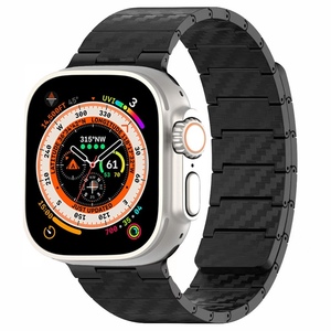 Fr verschiedene Smartwatches Carbonfaser Magnetisches Ersatz Smart Armband