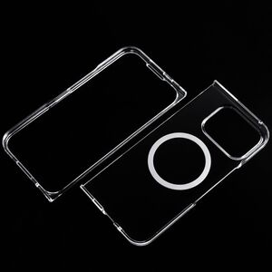 Fr Google Pixel 9 Pro Fold PC Magsafe Schutz Hlle Case Transparent