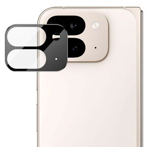 Fr Google Pixel 9 Pro Fold IMAK Full Kamera Schutz Glas Folie Schwarz