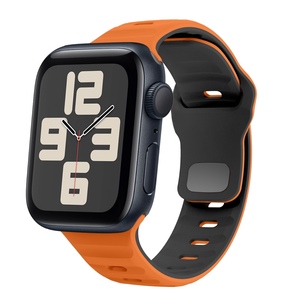 Fr verschiedene Smartwatches hochwertiges Silikon Design Wellenstruktur Armband