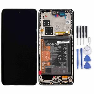 Fr Honor 200 Pro 5G 0235AKHM LCD Display mit Rahmen Ersatzteil Schwarz