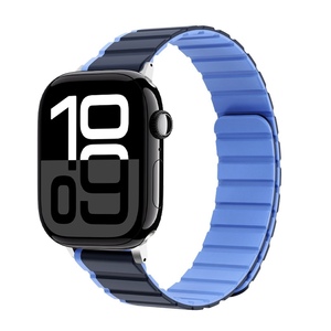 F�r Apple Watch Series 11 10 46mm / 9 8 7 45 / 6 SE 5 44mm Band Blau