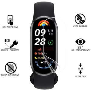 F�r Xiaomi Smart Band 9 Hydrogel Display Film Schutz Folie Transparent