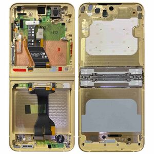 Samsung Display LCD Mittelrahmen f�r Galaxy Z Flip6 GH82-35016B Ersatzteil Yellow