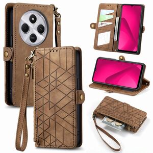 Fr Xiaomi Redmi 14C 4G Kunst Leder Book Tasche Schutz Hlle Case Etui