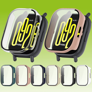 F�r Xiaomi Redmi Watch 5 Lite / Active Kunststoff H�lle + Schutz H9 Hart Glas