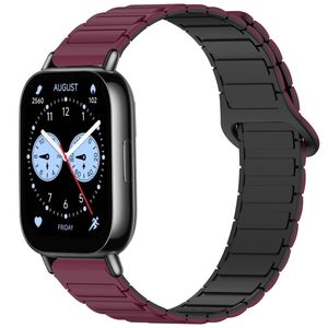 Fr verschiedene Smartwatches Two Color Silikon Magnetisches Ersatz Arm Band