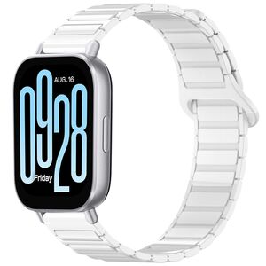 Fr Xiaomi Redmi Watch 5 Active Two Color Magnetisches Armband Wei