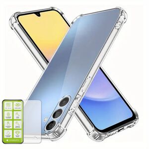 Fr Samsung Galaxy A16 Schock TPU Silikon Schutz Hlle + H9 Hart Glas